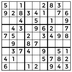 Classic Sudoku